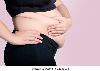 Fat Stomach Woman Images Stock Photos Vectors Shutterstock