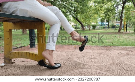 Asian Feet Soles in Public