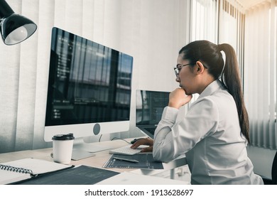 Asian female software developers are stressed in analyzing code-based systems.