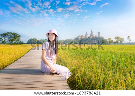 Similar – Image, Stock Photo wooden bridge Trip Freedom