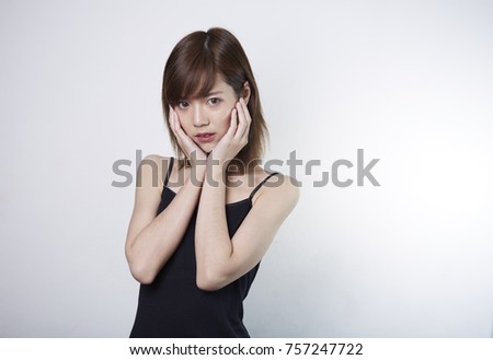 asian girl facial Asian girl facial