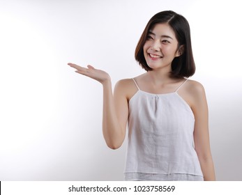 Short Hair Girl On White Background Images Stock Photos Vectors