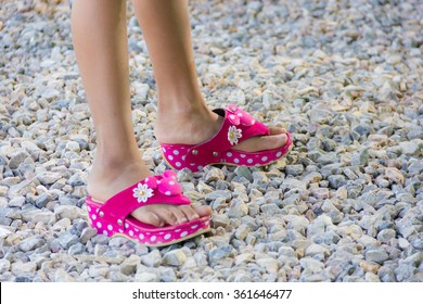 Asian Girl Wearing Pink Shoes Stock Photo 361646477 | Shutterstock