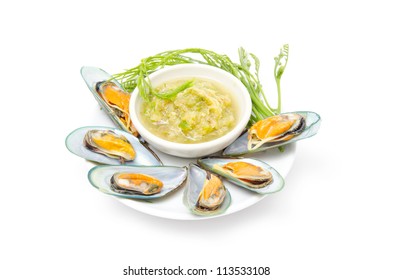 Asian Green Mussel (Perna Viridis).