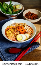 Asian Hawker Food - Penang Prawn Noodle