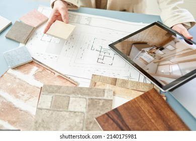 Asian Interior Designer Thinking About Home Interior