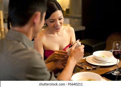 Asian Lifestyle Romantic Dinner