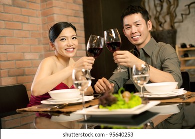 Asian Lifestyle Romantic Dinner