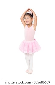 Asian Little Girl Ballerina