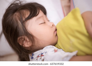 Young Sleeping Asian