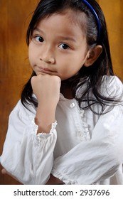 Asian little girl smiling - Shutterstock ID 2937696