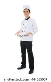 Asian Male Chef Full Body