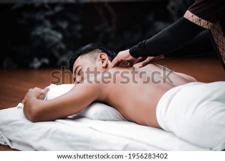 Image, Stock Photo hotel pool Relaxation Calm