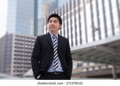 Asian Man In Suit