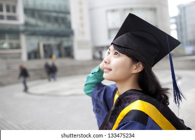 Asian Master Girl Graduate Looking For Future