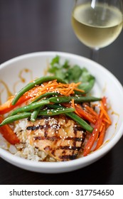 Asian Miso Salmon Bowl