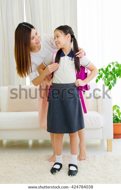 Asian Mother Get Her Daughter Re