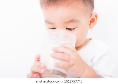 Cute 1 Year Old Sits White Stock Photo Edit Now