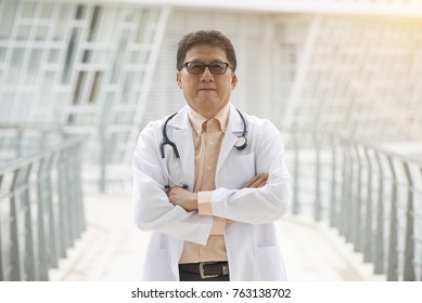 Asian Senior Doctor