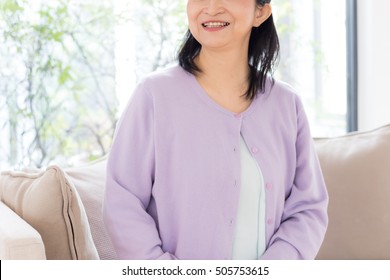Asian senior woman - Shutterstock ID 505753615
