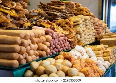 Asian Street Food In Public Market - Penang, Malaysia