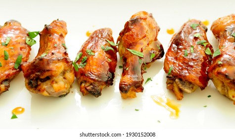 Asian Style Honey Garlic Chicken Wings