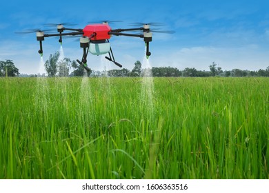 Modern Smart Farm Drone Agriculture Drone Stock Photo 2061139736 ...