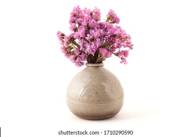 
				Asian vase with dried flowers