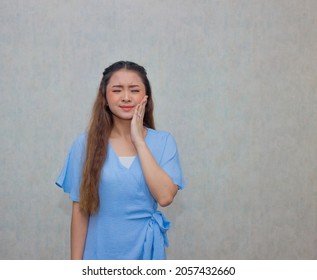 Asian Woman Happy Smile, Plered Cirebon West Java Indonesia