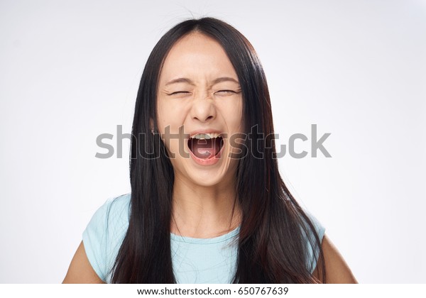 dickforlily long hair Asian screaming