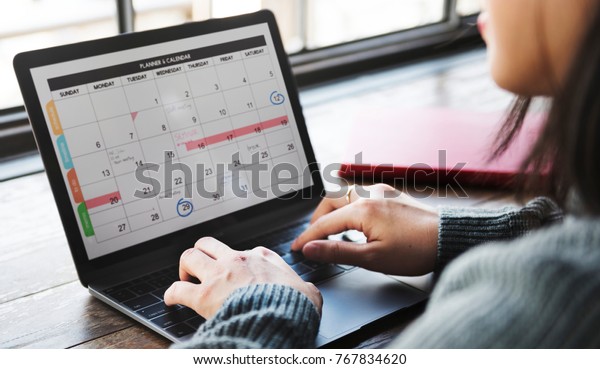 Asian Woman Using Laptop Stock Photo 767834620 | Shutterstock