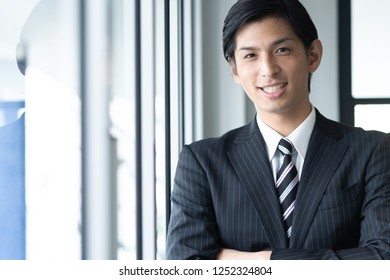 asian young businessman