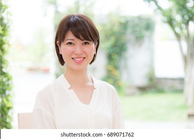 asian young woman