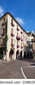 Asolo, Italy - August 28, 2022: Building In Asolo, Province Of Treviso.