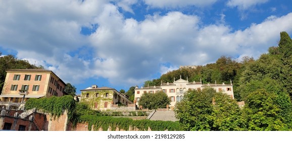 Asolo, Italy - August 28, 2022: Building In Asolo, Province Of Treviso.