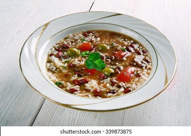 Puerto Rican Chicken Rice Soup Images Stock Photos Vectors Shutterstock