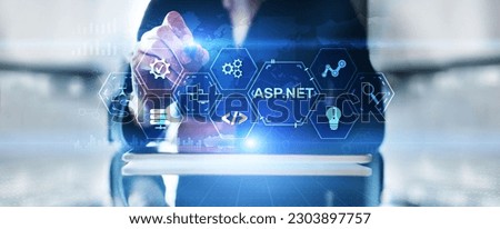 Asp.net web-application software development platform. Programming language.