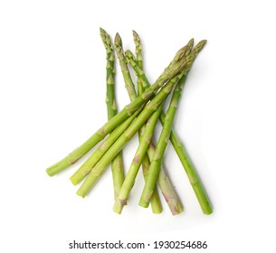 Asparagus On The White Background 