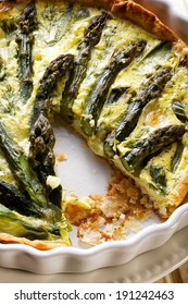 Asparagus Quiche