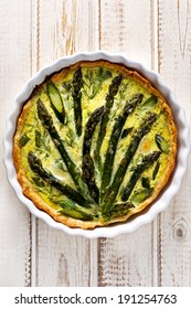 Asparagus Quiche