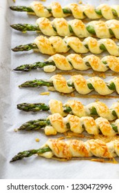 Asparagus Wrapped In Puff Pastry