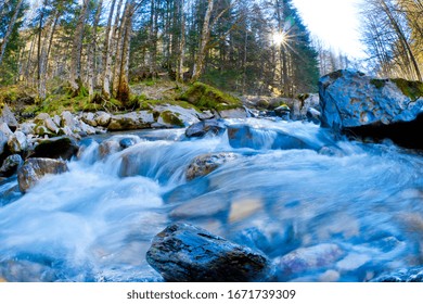 Aspe Valley, Pyrénées National Park, Parc National Des Pyrénées, Pyrénées-Atlantiques, Pyrenees, Nouvelle-Aquitaine, France, Europe