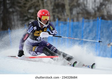 ASPEN, CO - November 30: Hailey Duke At The Audi FIS Ski World Cup  Slalom Race In Aspen, CO On November 30, 2014