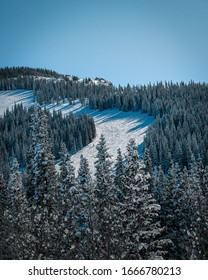 Aspen Snowmass Ski Field Wintertime