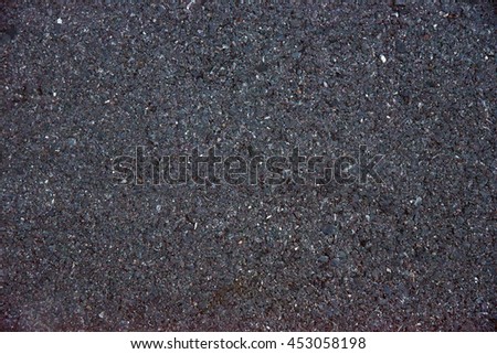 Asphalt closeup