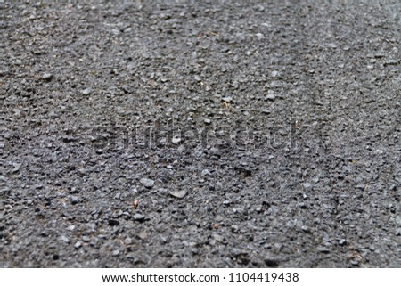 Asphalt close-up for background, texture of asphalt