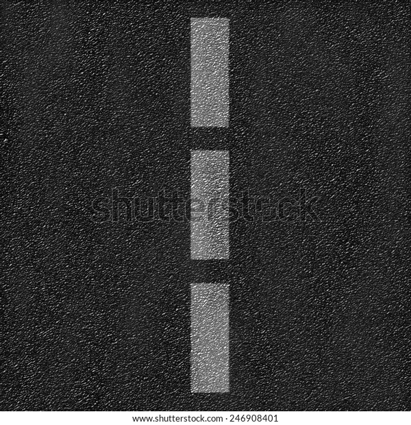 Asphalt Road Background Dashed Line Texture Stock Photo 246908401 ...