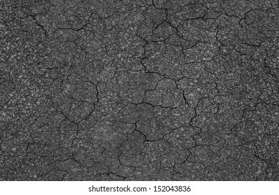 Asphalt Road Crack Texture