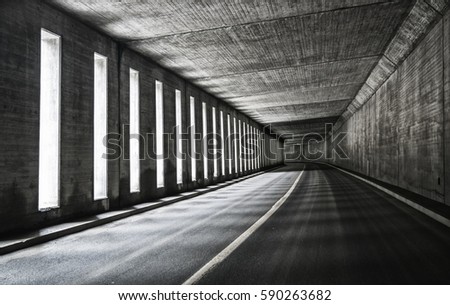 Similar – night’s rest Bridge Tunnel