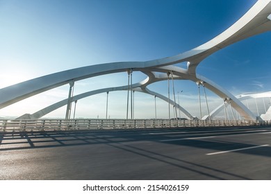 Asphalt road on the bridge, - Powered by Shutterstock